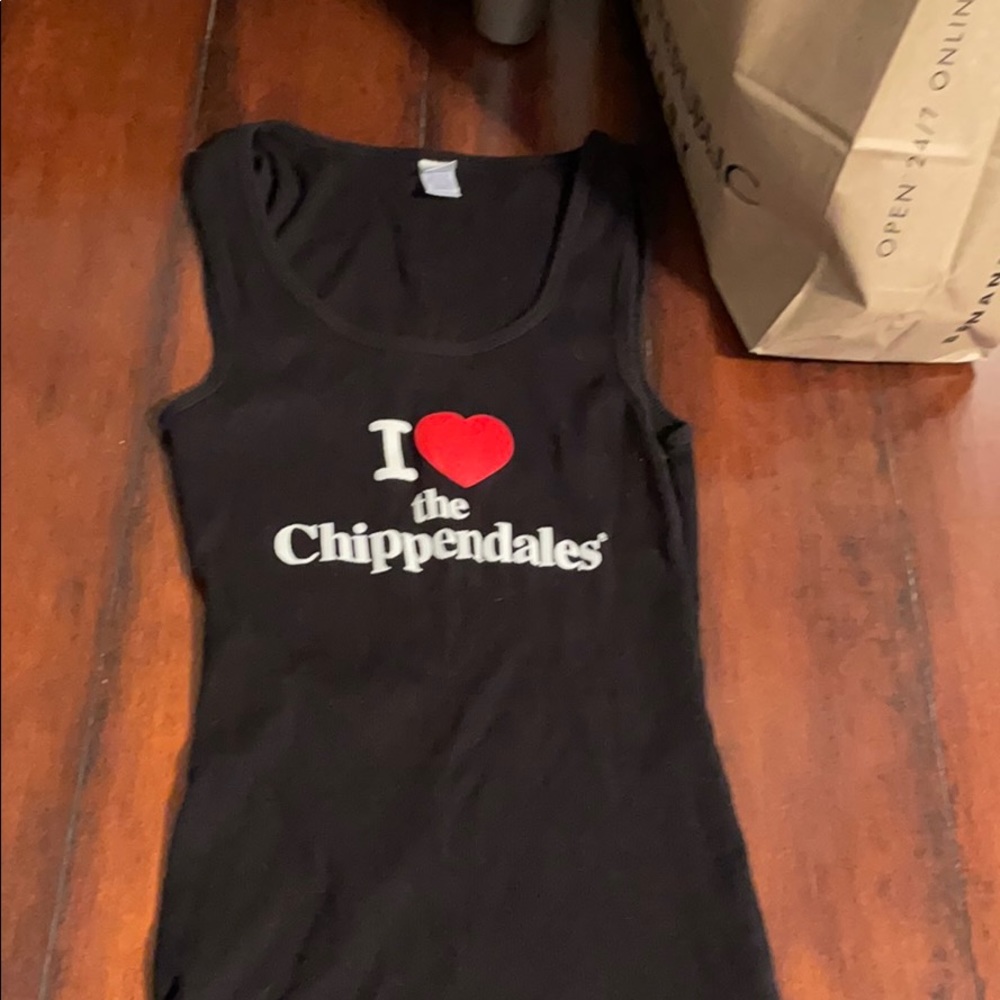 I love the chippendales tank